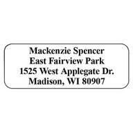 Personalized Classic Roll Address Labels, Set of 200