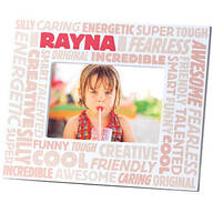 Complimentary Personalized Word Cloud Photo Frame for Children