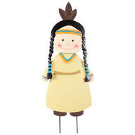 Native American Girl Lawn Stake by Fox River™ Creations