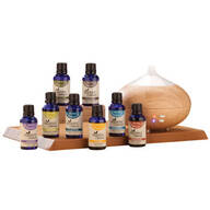Healthful™ Naturals Deluxe Essential Oil Kit & 280 ml Diffuser