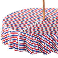 Patriotic Zippered Umbrella Table Cover