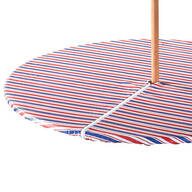Patriotic Zippered Elasticized Umbrella Tablecover