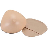 Lightweight Silicone Triangle Breast Form, 1 Form