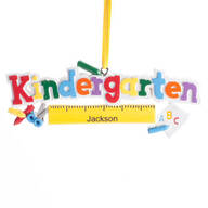 Personalized Kindergarten Ornament