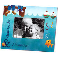 Personalized Gone Fishing Frame