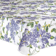 Fresh Lilac Premium Vinyl Table Cover