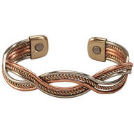 Magnetic Copper Braid Cuff