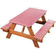 Deluxe Picnic Table Cover with Cushions