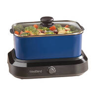 West Bend® 5 Qt. Versatility Cooker™ Blue