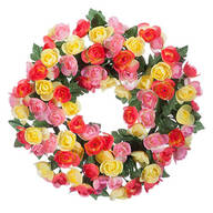 15" Begonia Wreath By OakRidge™