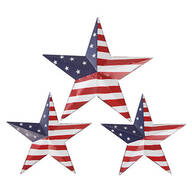 American Flag Barn Stars, Set of 3 by Fox River™ Creations
