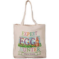 Personalized Egg Hunter Tote Bag