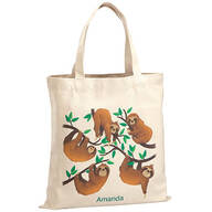 Personalized Sloths Children's Tote