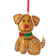 Personalized Pet Gingerbread Ornament