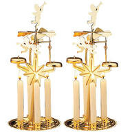 Angel Abra Carousel and Candles, Set of 2