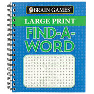Brain Games™ Large Print Find-A-Word Book