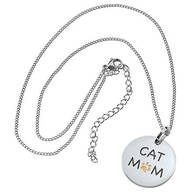 Personalized Cat Mom Necklace