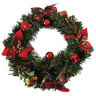 Shimmering 10" Christmas Wreath
