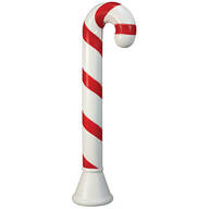 Candy Cane Lighted Blow Mold
