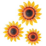 Metal Sunflower Hangings by Fox River™ Creations, Set of 3