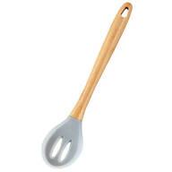 Biosmart Silicone and Bamboo Slotted Spoon