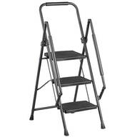 LivingSURE™ 3 Step Ladder with Padded Handrails