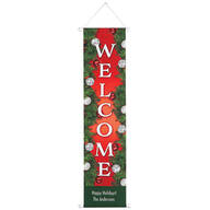 Personalized Christmas Ornament Door Banner