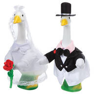 Wedding Couple Goose Outfits by Gaggleville™