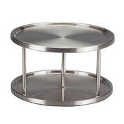 Two Tier Stainless Lazy Susan