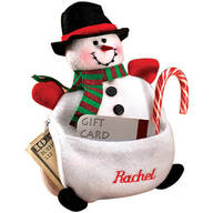 Personalized Snowman Cash Pouch