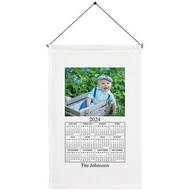 Personalized Photo Calendar Towel