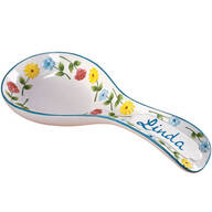 Personalized Flower Spoon Rest
