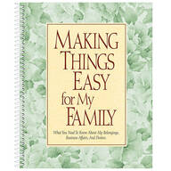 Family Organizer Book