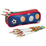 Personalized Sports Pencil Case Set