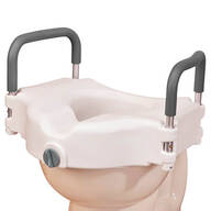 Locking Raised Toilet Seat with Arms           XL