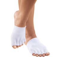 Silver Steps™ Open Toe Gel Socks