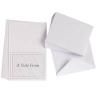 Personalized "A Note From" Cards - Set Of 25
