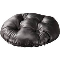 Faux Leather Tufted Bar Stool Cushion