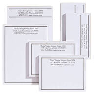 Personalized Classic Business Notepads Refill Set of 6