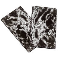 Black Marble Burner Covers Set of 2