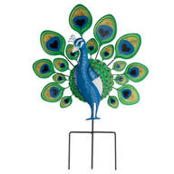 Peacock Lawn Stake by Fox River Creations™