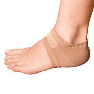 Silver Steps™ Antibacterial Gel Heel Protectors, 1 Pair