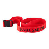 Personalized Red Luggage Strap