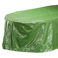 Table Cover Oval, 108"L x 30"H x 84"W