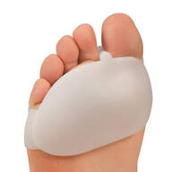 Silver Steps™ Silicone Ball of Foot Pad with Toe Separator - 1 Pair