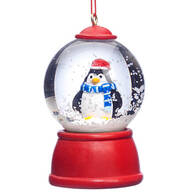 Penguin Water Globe Ornament