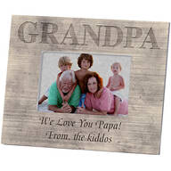 Personalized Shiplap Grandpa Frame