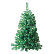 3' Lighted Wall Christmas Tree