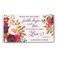 Personalized 2 Yr. Planner Faith Hope Love Floral