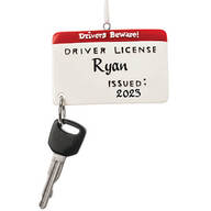 Personalized New Driver Ornament